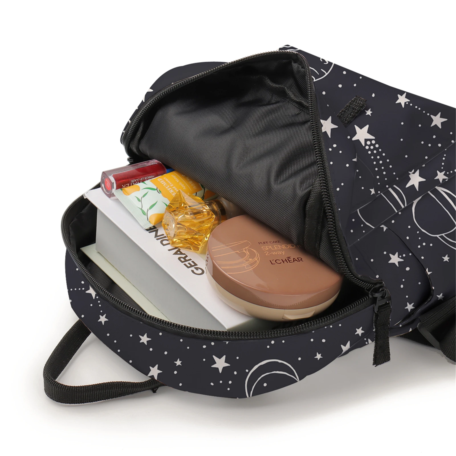 Starry Sky Pattern Small Backpack Men Women Latest Fashion Sturdy Adjustable Strap Customized Shoulder Bag for Traveling