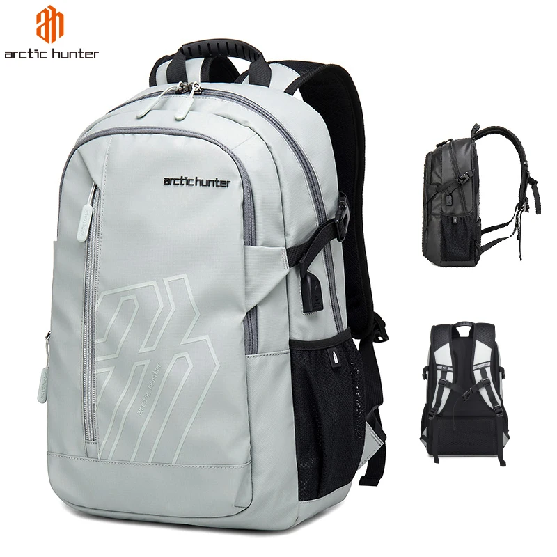 Arctic Hunter 2020 Custom Logo Promotional Printed New Style Polyester Fashion Bag Gym Sports Backpack