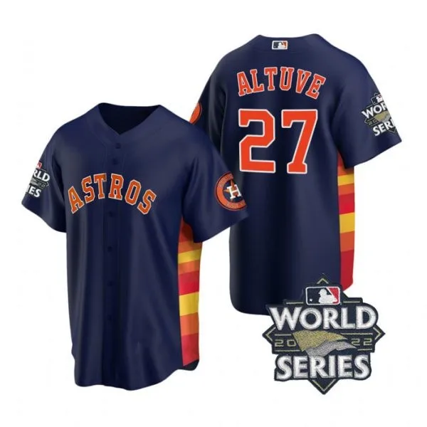 Wholesale 2022 Houston astros jose altuve alex bregman justin verlander  yordan alvarez kyle tucker cool base baseball jersey From m.