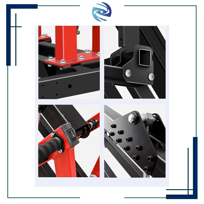 Cost-effective Loading Unloading 500kg 700kg 1.7m Hydraulic Bending Curved Crank Arm Lift Electric Folded Truck Stacker