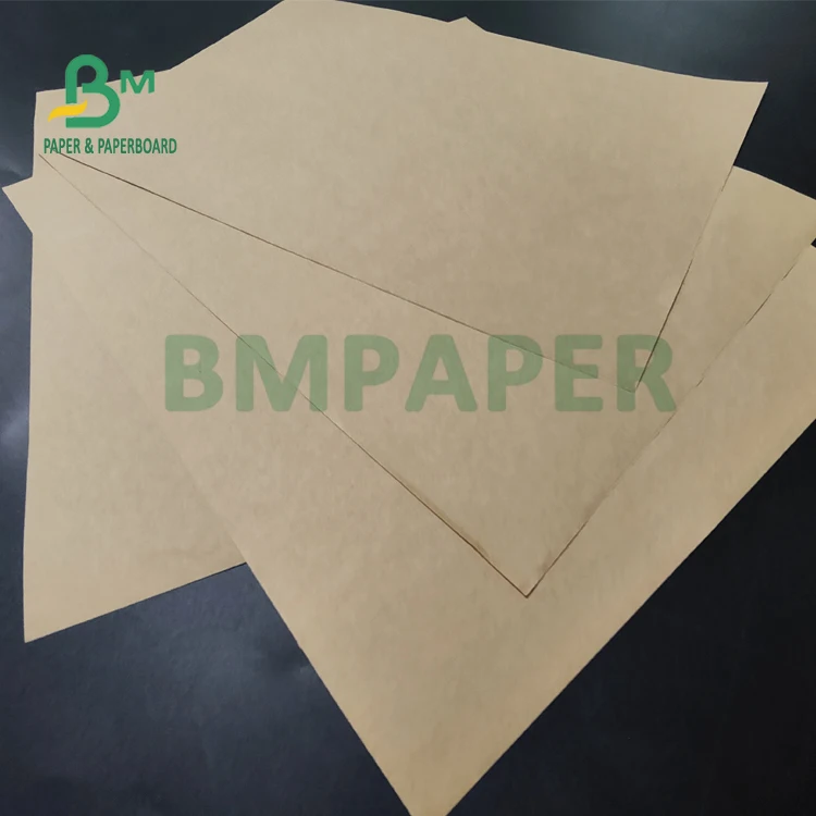 50gsm 60gsm Kraft Paper Roll For Food Bags 70 X 100cm Folding Resistant ...