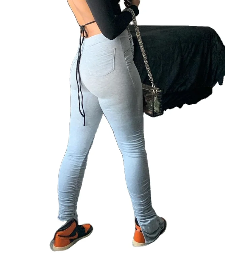 women's sweatpants with zippers on bottom