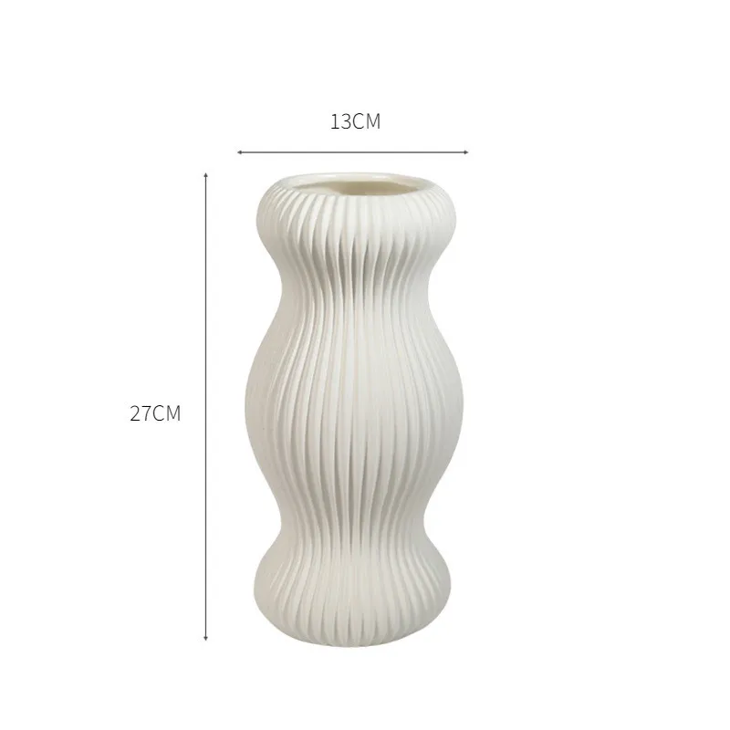 Msh Custom Nordic Indoor Porcelain Flower Arrangement Ceramic Vase ...