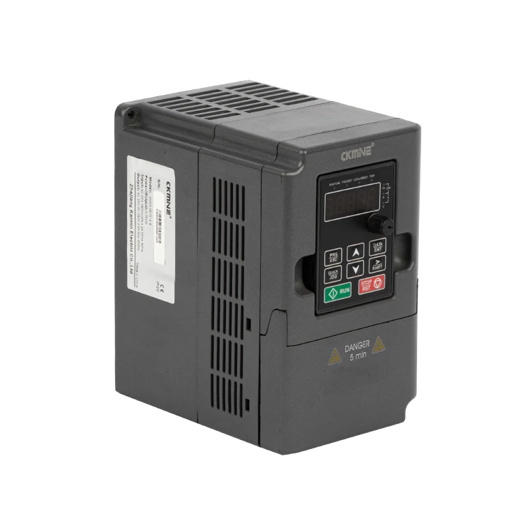 CKMINE Competitive Price Low Noise KM10 1.5kW 220V Single Phase 2HP Motor Frequency Inverter Converter variadores de frecuencia