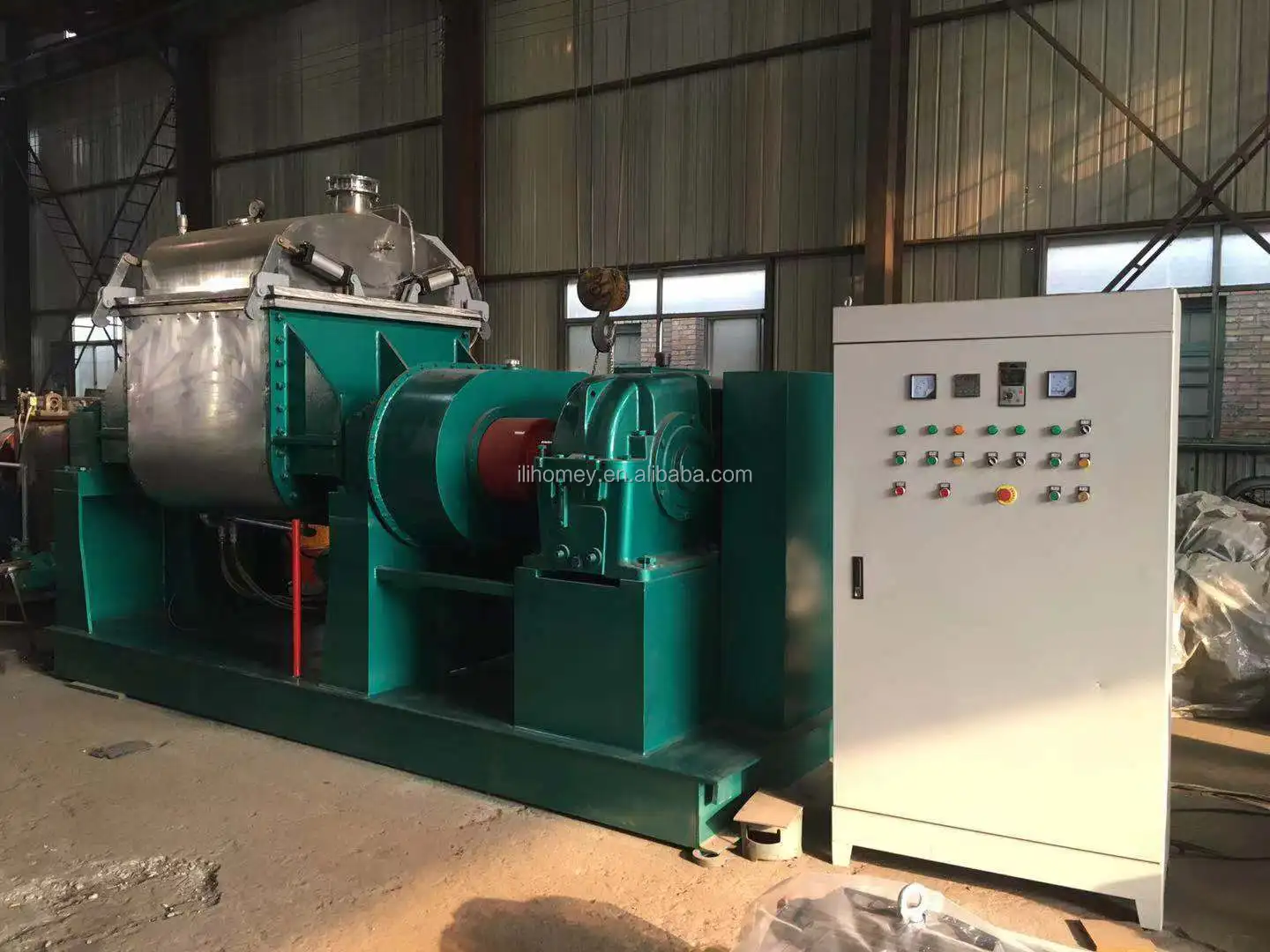 Silicone Rubber Kneader Mixer Machine HTV Silicone Rubber Kneader Mixer Machine Vacuum Kneader Machine