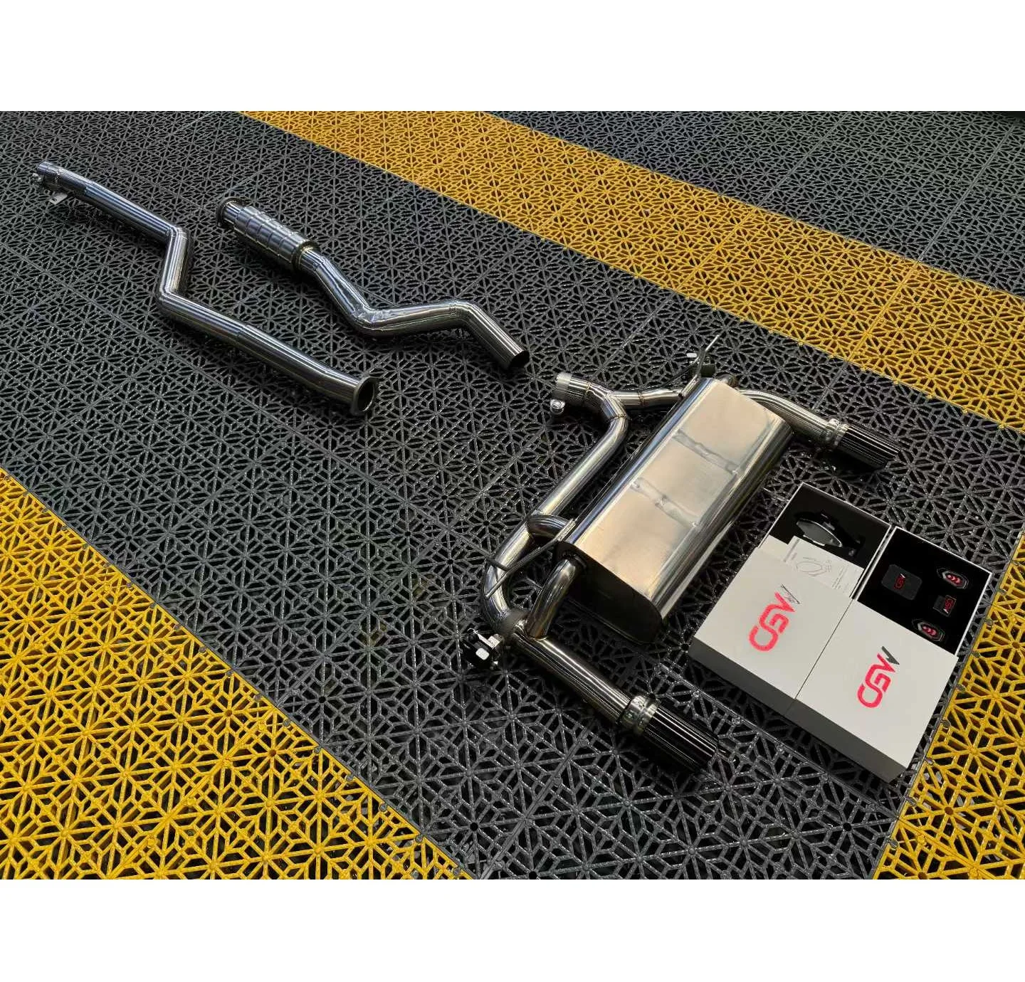 CGW Incredible Sound Exhaust Tips Muffler Auto Parts Catback Exhaust for BMW F30 340I  F32/F33 440I