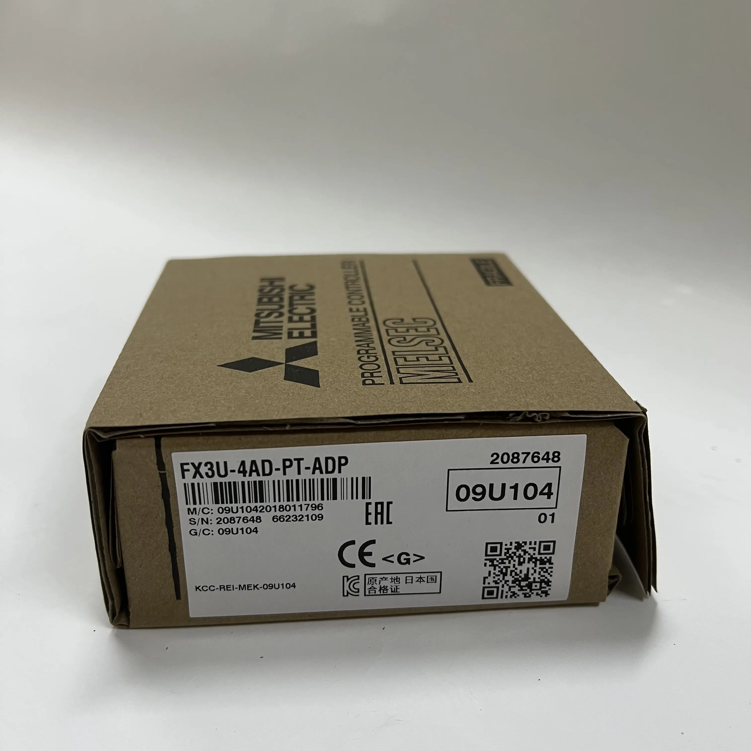 Mitsubishi Analog Input Adapter FX3U-4AD-PT-ADP