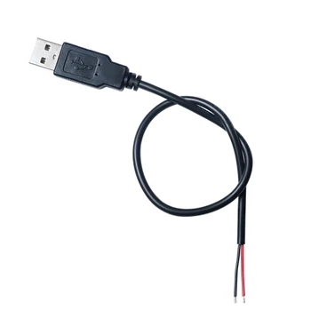 OEM USB 2.0 data extension cable 2 core 4 core male plug to open end pigtail cable