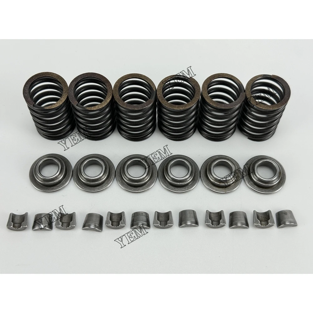 High Quality 3TNE68 Valve Spring Valve Spring Seat Lock Plate for Yanmar 3TNE68 2