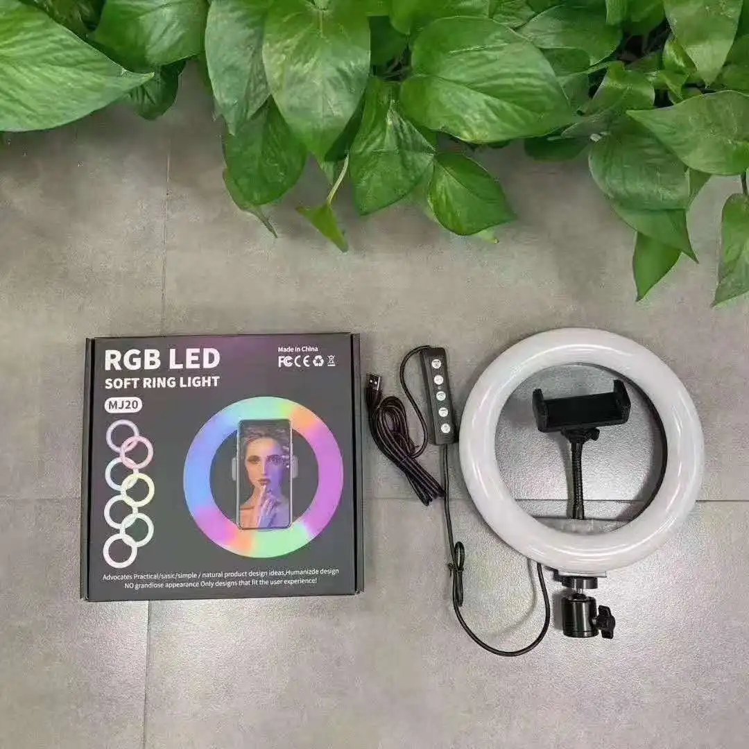 MJ 20 RGB led Кольцевая лампа 20 см