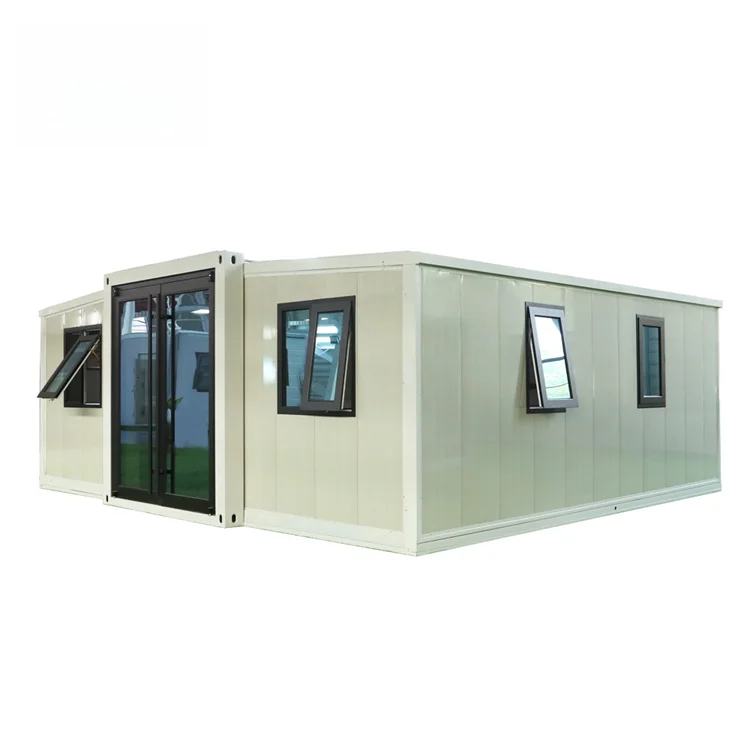 2 Bedroom Expandable Wooden Container House Modified Shipping Container for Villa Outdoor Hotel Use Movable Frame House