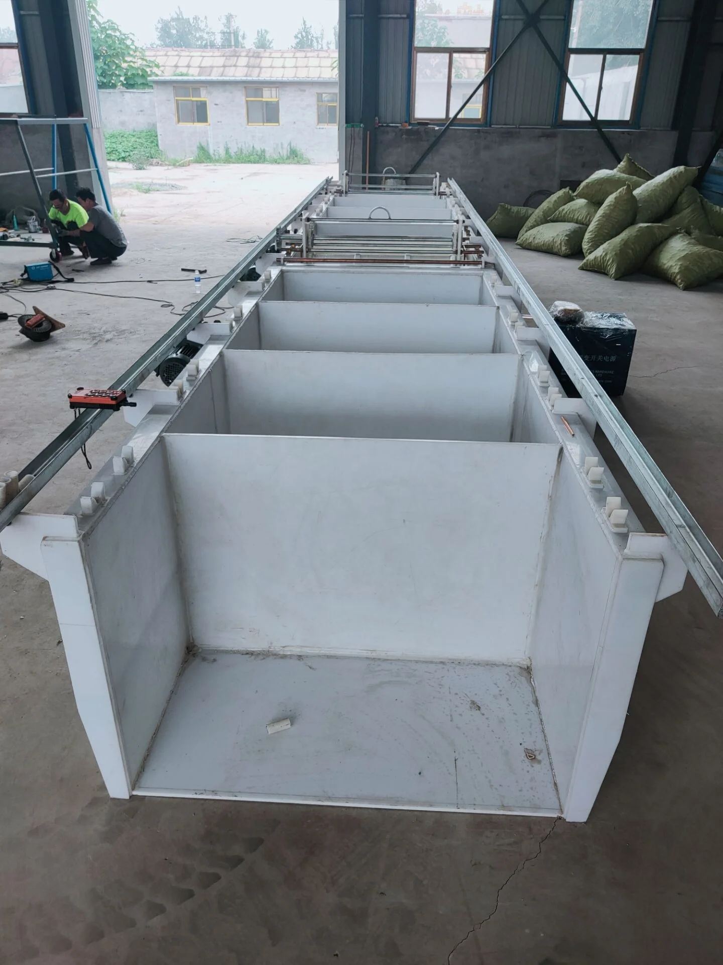 Electroplating Barrel Plating Machine Automatic Production Line 7 Days Quick Delivery