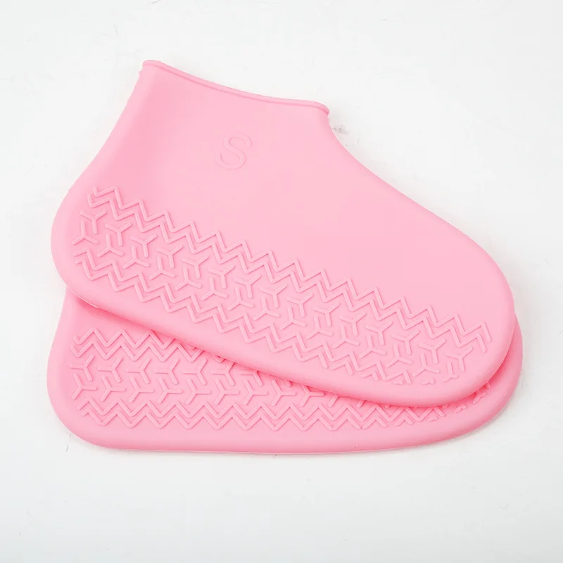 Многоразовые ботинки для дома и улицы, дождливые дни, водонепроницаемый чехол для обуви, силиконовый материал, унисекс, защитные ботинки от дождя, чехол