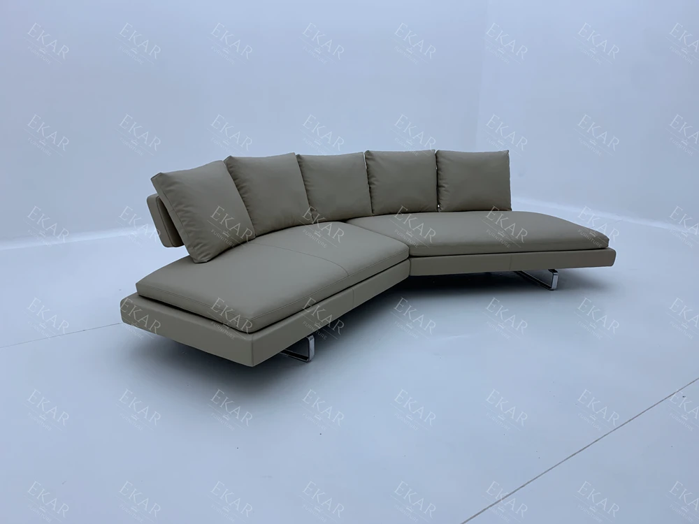 product contemporary curved metal leg velvet sofa set modular comfortable modern living spaces villas apartments bedrooms living rooms441-67