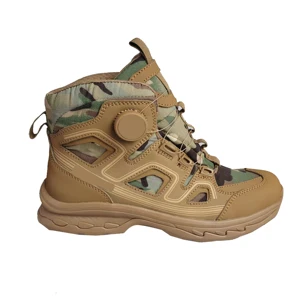 Nubuck Genuine Leather Breathable with CP Fabric Upper Factory Light  EVA Rubber Sole Outdoor Shoes for Men Hiking Outdoor