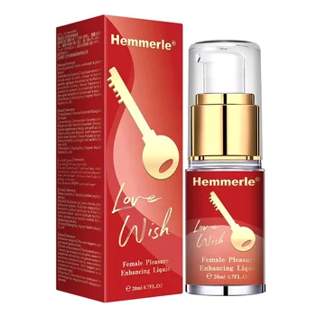 Hemmerle Love Key Women's Pleasure Enhancement Liquid 20ml Couple Sexual Lubrication Oil Orgasm Liquid Adult Sexual Products