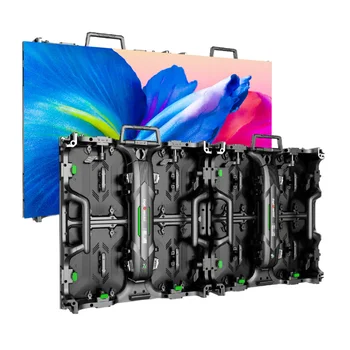 High refresh 3840hz large 500*500mm 500*1000mm stage led wall P3.9 P3.91 rental led screens