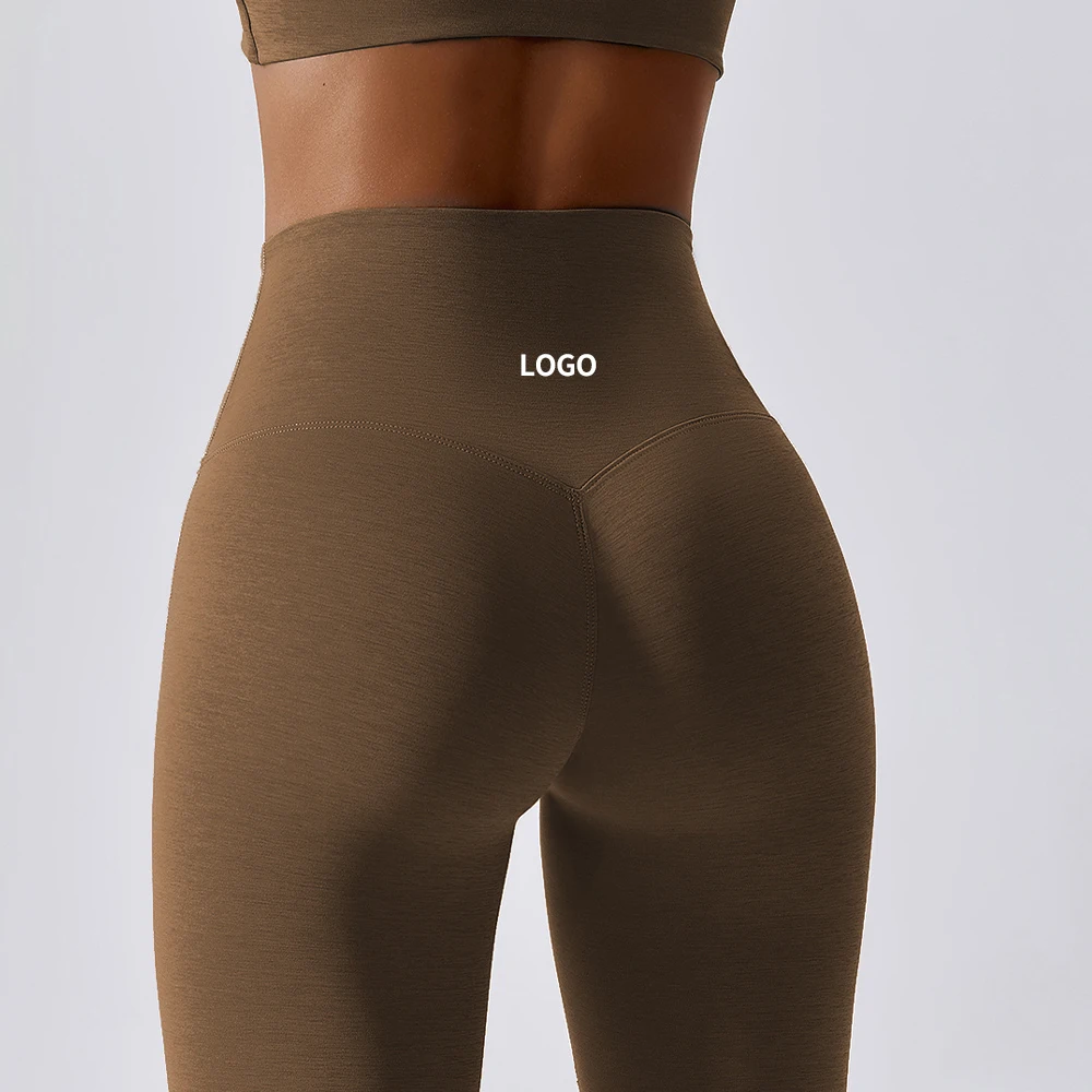 Custom Sample Nylon Fitness Tight Workout Sports Gym Leggings Hips Butt Lifting Yoga Pants Woman Yoga Legging