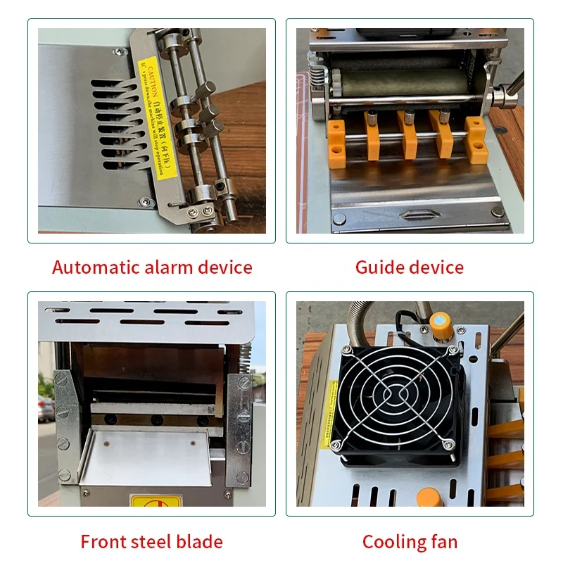 Fully Automatic Computer Cold and Hot Cutting Machine Cuff Cloth Cutting Machine Ribbon Webbing Elastic Band Hot Cutting Machine