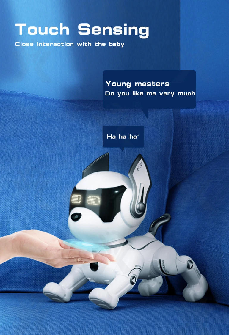 Chengji shantou chenghai interactive programmable smart rc robot dog toy educational remote control dog robot
