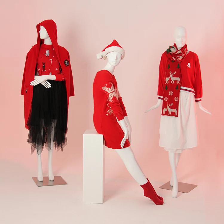 Новая модная одежда манекены с оконным дисплеем женские белые подставкой для женщин на все тело