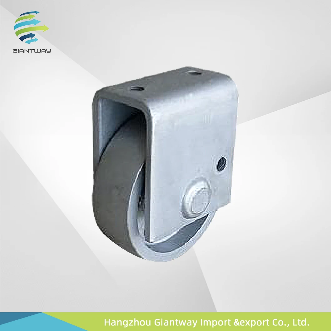 Good Sale Iron Caster Customized Transformer Roller Cast Wheel Transformer Wheel  With Three Threaded Holes Fixed Bracket