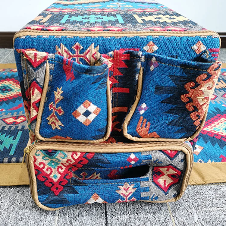 Majlis Arabic Floor Seating Furniture Sadu Fabric Portable Floor Chair