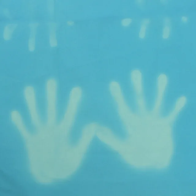 Термохромная пляжная ткань из микрофибры с волшебным принтом, меняющая цвет, для шорт