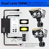 Motorcycle Omni Mount w/ Smart Battery Cable - Dual Lens