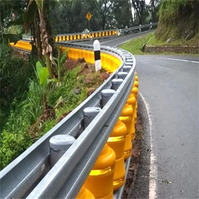 Safety Roller Barrier Facility Safety Roller Crash Barrier System - Buy ...