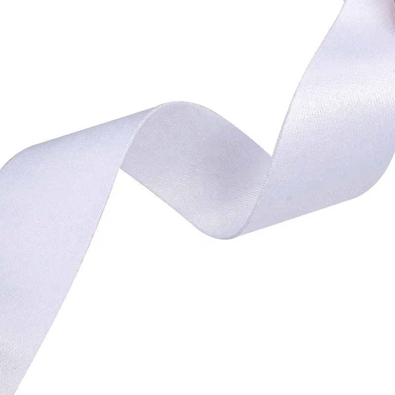 Sublimation Polyester White Printing Blank Ribbon Webbing Lanyard in Rolls