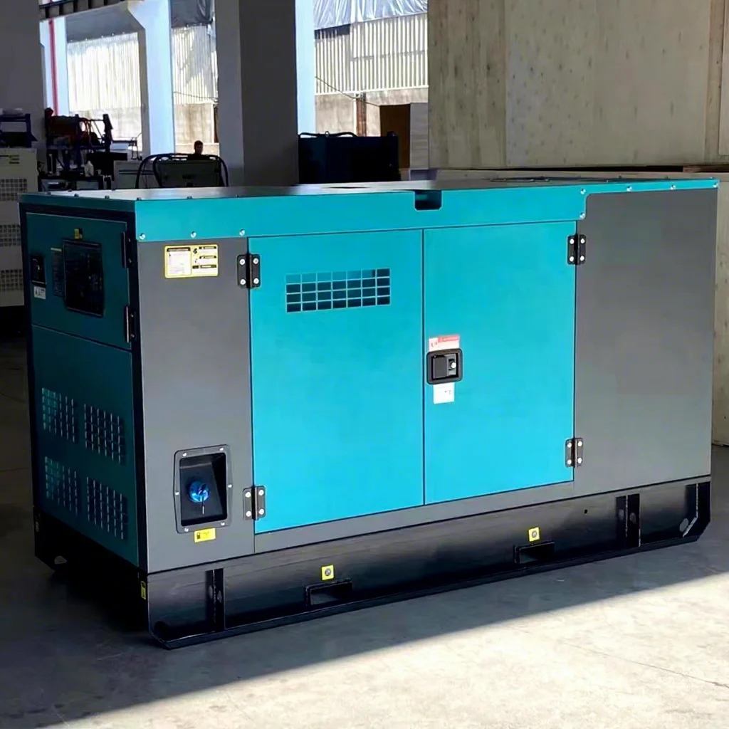 Stiller Dieselgenerator Notstromquelle 100 kW 125 kVA 200 kW 250 kVA 500 kW 625 kVA 1000 kW 1250 kVA zur Sicherung
