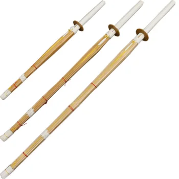 YDYG Épée d'exercice japonaise traditionnelle Kendo Shinai bambou avec sac, 80 cm YDYG Épée d'exercice japonaise traditionnelle Kendo Shinai bambou avec sac, 80 cm