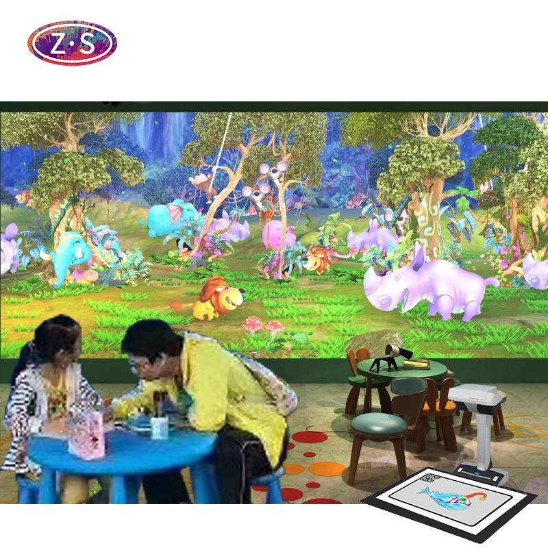 Scanner Version Ar Interactive Alive Drawing Projection Education Game ...