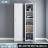 Une porte simple à cinq compartiments (blanc).