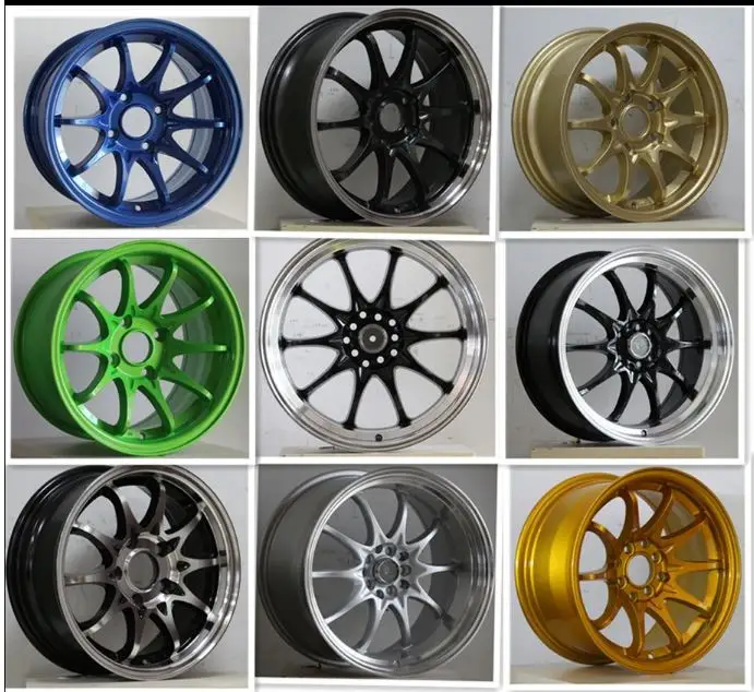 Basic Muscle Car Rims 15INCH Classic Style Muscle Car Wheels 5 Lug 5*114.3 5*139.7 for ...