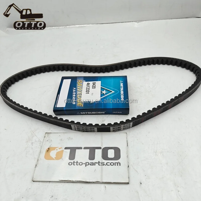 Genuine ZX330 AC Belt 4612331 for Hitachi Excavators - Durable Air