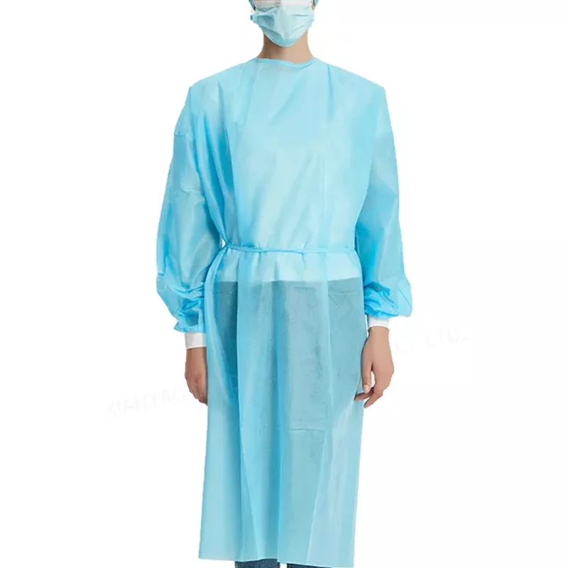 Disposable for Hospital Gowns Medical Doctor Veterinary Feeder Work Wear Surgical Gown