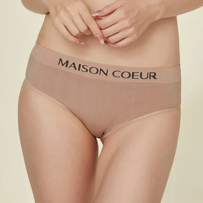 Custom Womans Daily Seamless Briefs for Women Sexy Panties Seamless Underwear_voghion.com