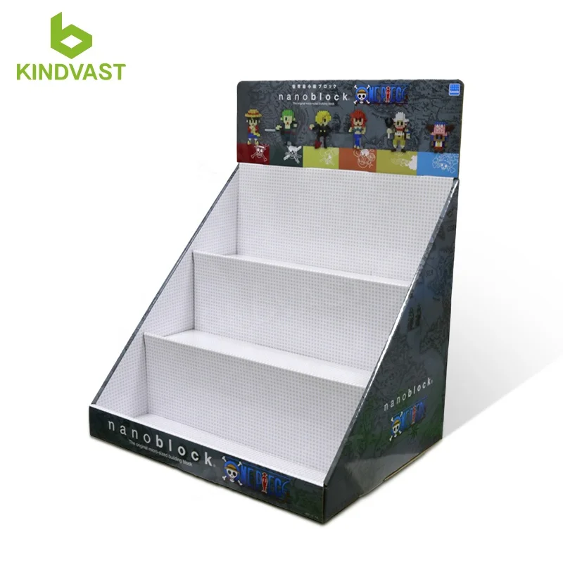 PDQ Counter Show Stand Display Box Custom Retail Corrugated Cardboard Counter Top Display for Convenience Store