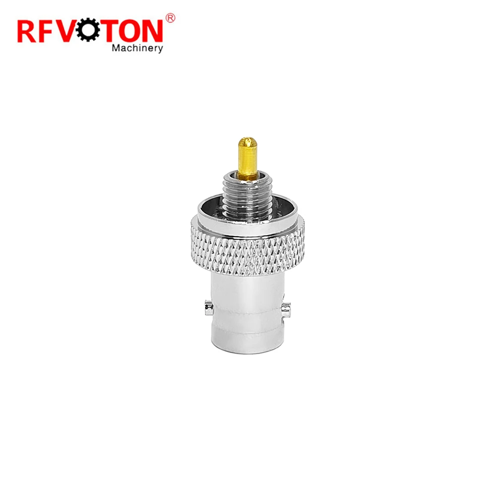 Factory Supply Bnc Female Jack Hembra to Motorola Rf Coax Connector Coaxial Adaptor Copper Walkie-talkie test Head Adaptor