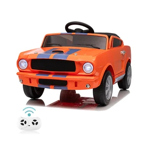 Newest One-Seater Kids Toy Car Battery Operated Ride-On Car with Remote Control Electric Wheel Plastic Material Outdoor Usage