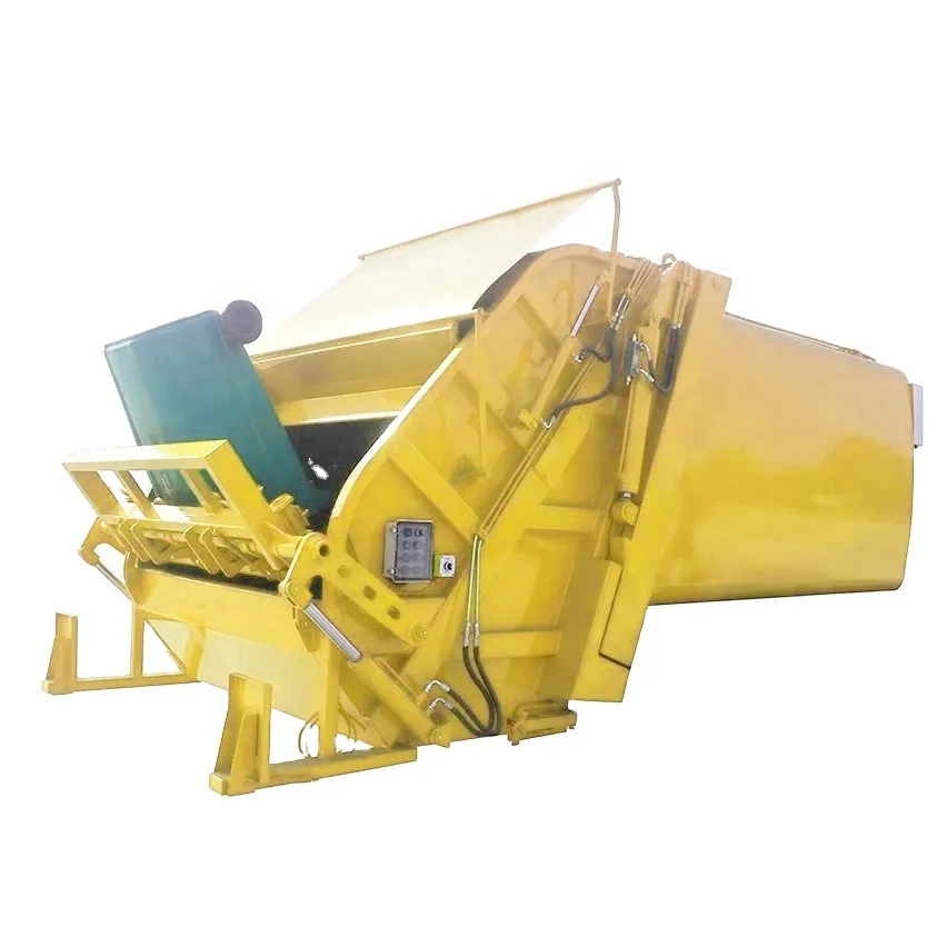 6CBM заказной Утяжелитель отходов мусоровоз верхнее оборудование гидравлический задний погрузчик комплекты для мусора SKD 4-20 м3 без шасси