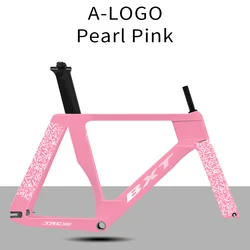 BXT TRC-195 2025 Fixed Gear Bicycle Frameset T1000 Carbon Fiber