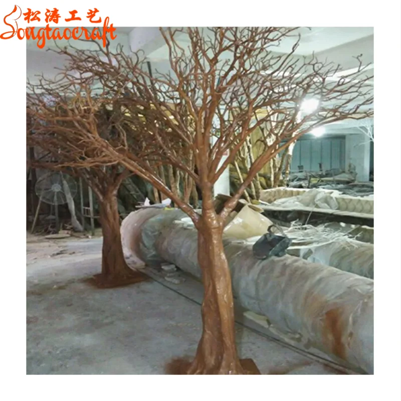 Artificial Tree No Without Leaves White Branches for Centerpieces Decorative Tree Branch Trees Trunk for Sale Wedding Decor