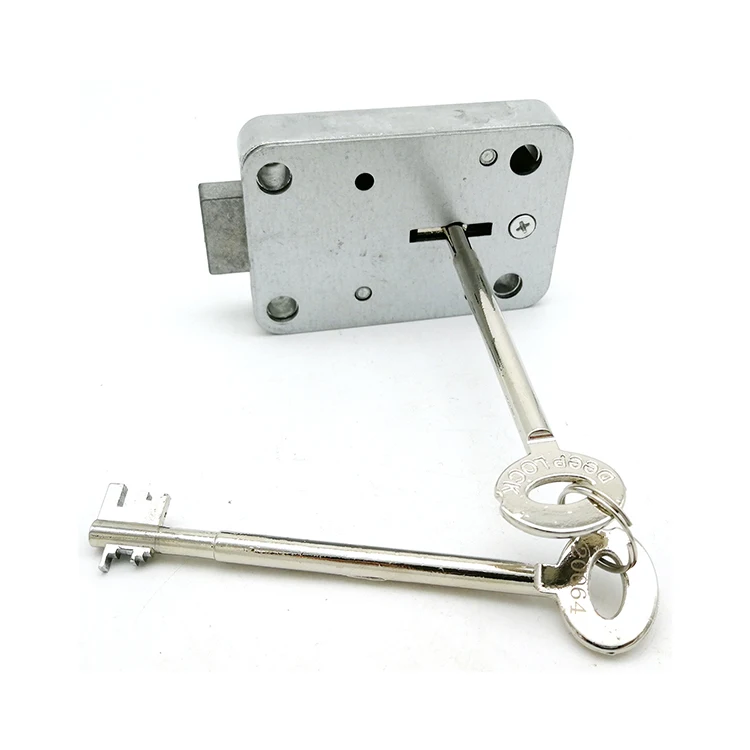Factory Direct Supply Mechanical Double Bit Key Lock with 120mm Key Length for Safe Box