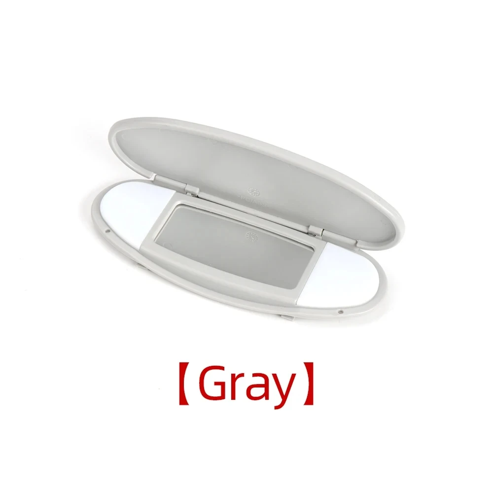 New Sun Visor Vanity Mirror Cover Makeup ABS For 2007-2014 BMW Mini R55