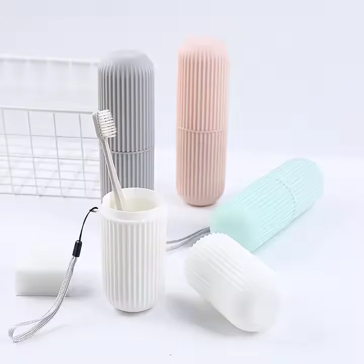 Multifunction Toothbrush Holder Travel Toothpaste Toothbrush Storage Containers Portable Mouthwash Cup Bathroom Sets in Travel