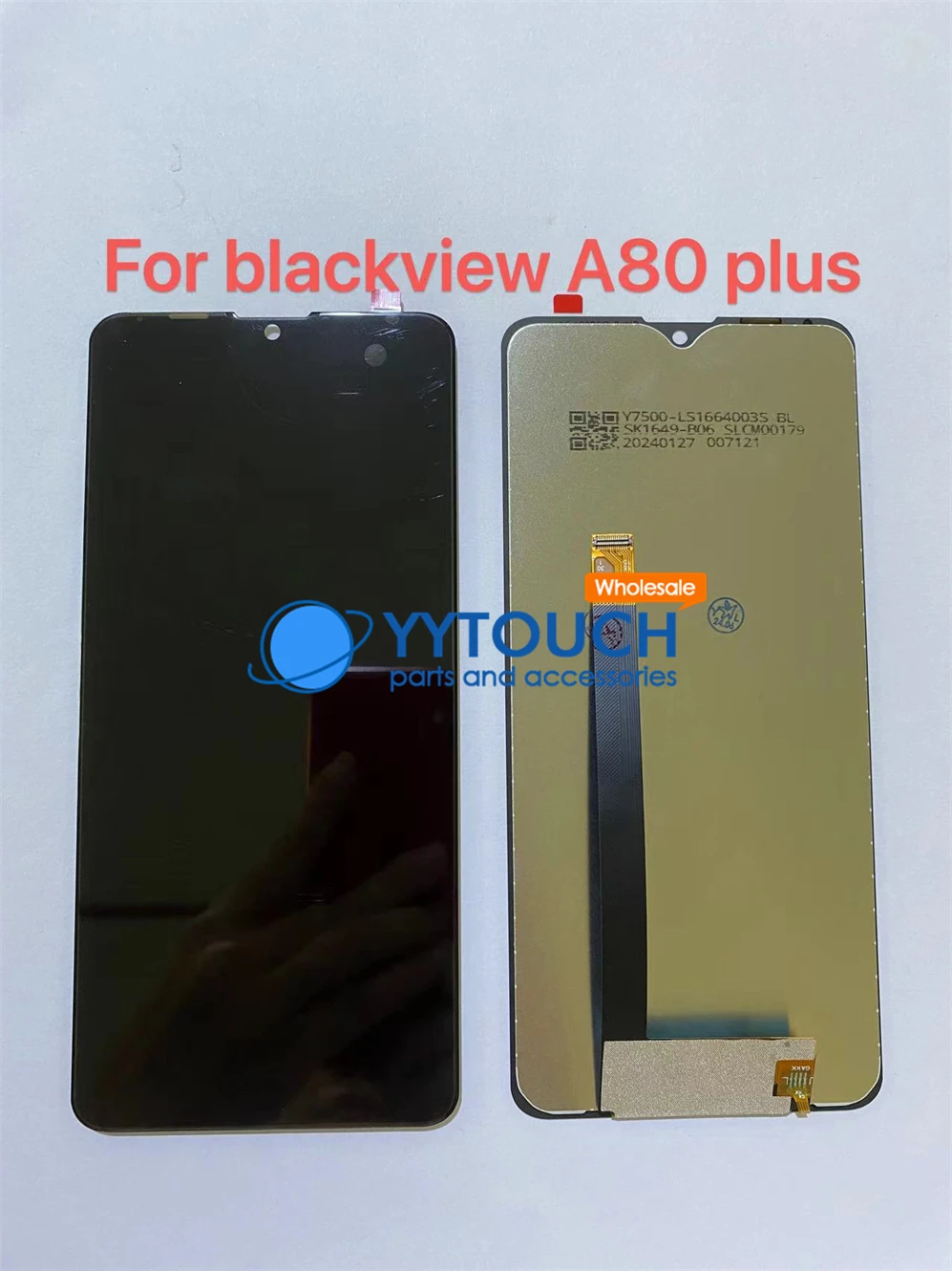 SiuVorZhi Display LCD compatibile con Blackview BV7200 (verde) Display