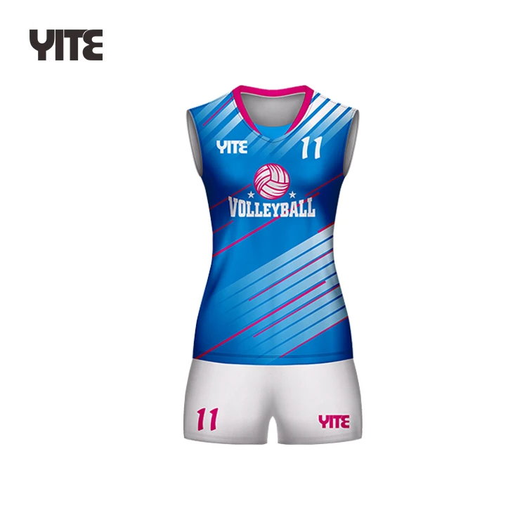 tdh Polyester Custom Sublimation Volleyball Jerseys